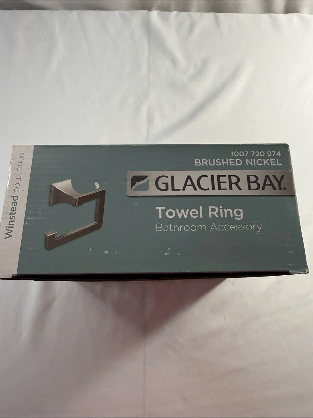 Glacier Bay Brushed Nickel Towel Ring - Brushed Nickel